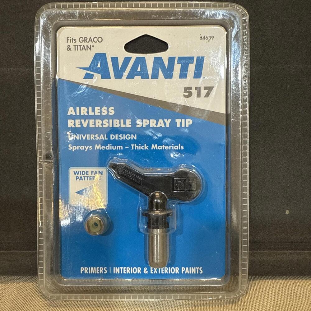 AVANTI 517 Reversible Airless Paint Spray Tip #64639